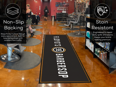 Custom Rug For Barbershops