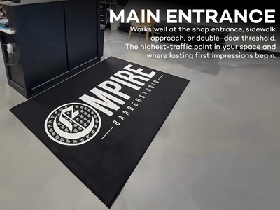 Custom Rug For Barbershops