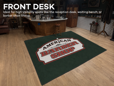 Custom Rug For Barbershops