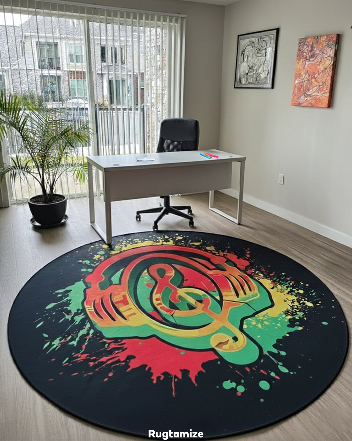 Custom Circle Rugs