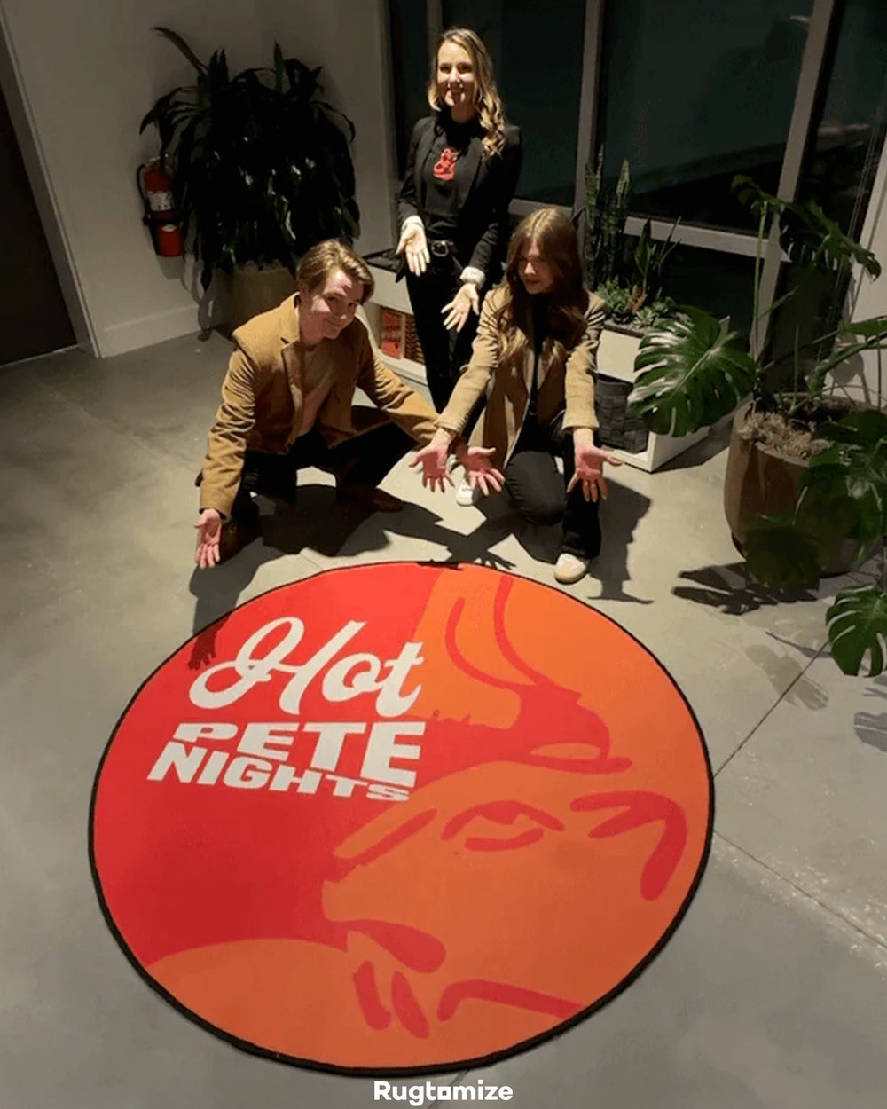 Custom Logo Rug - Rugtomize