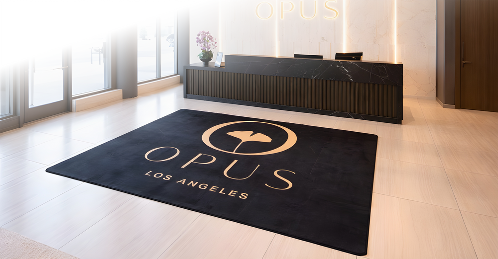 Custom Logo Rugs Built for High Traffic