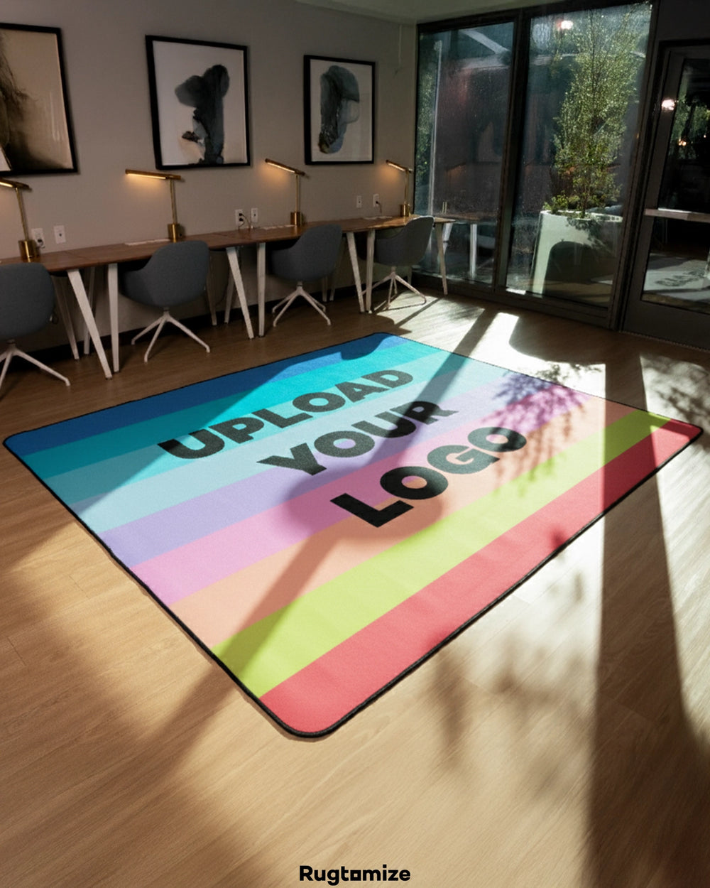 Custom Logo Rug - Rugtomize