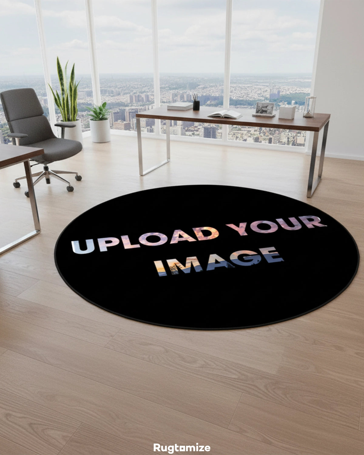 Custom Circle Rug - Rugtomize