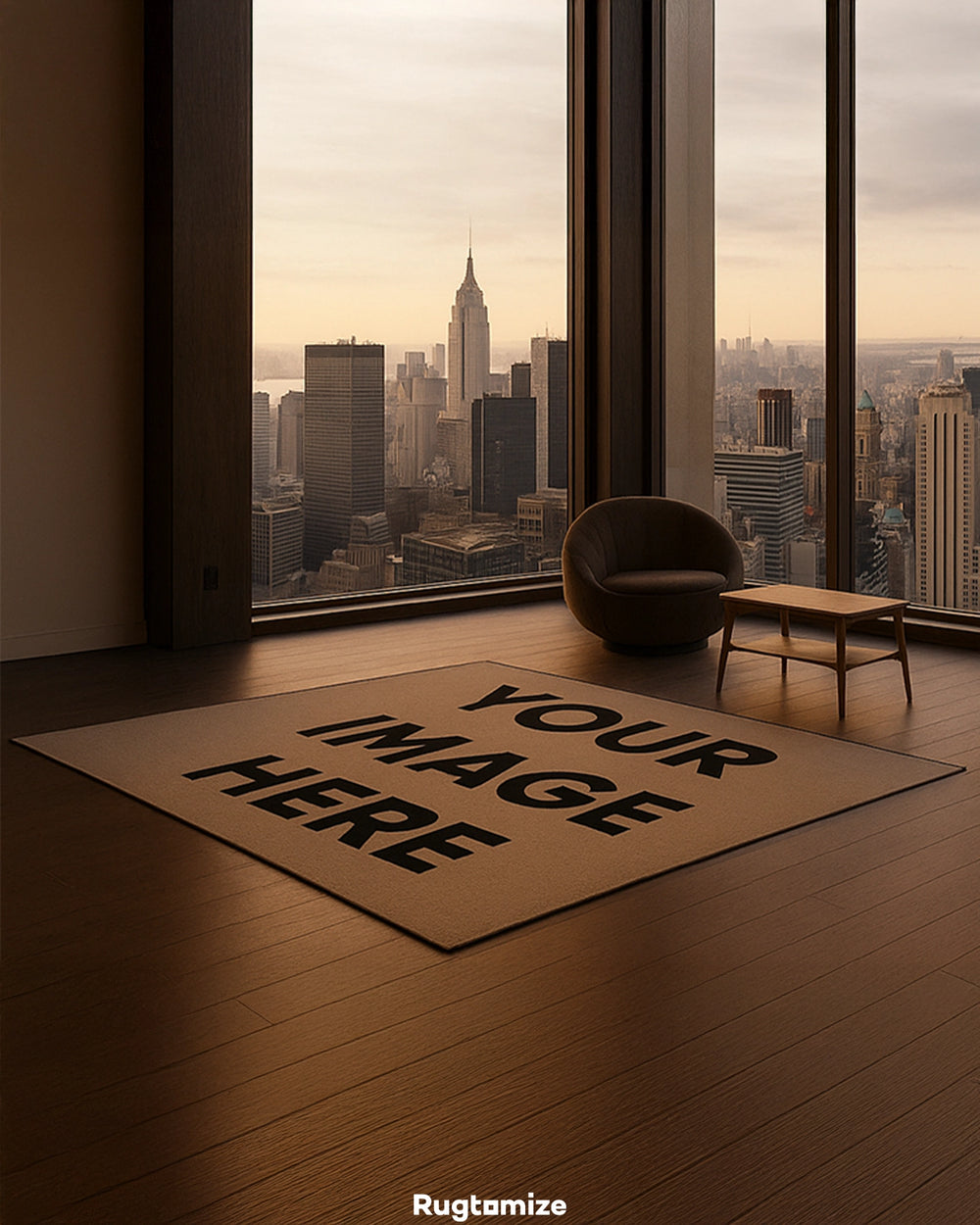 Custom Logo Rug - Rugtomize